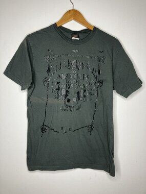 Nightmare Before Christmas Jack Skellington T-Shirt Mens Large FLAWED READ